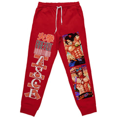 Portgas D. Ace One Piece Streetwear Sweatpants