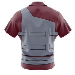 Gaara Shippuden Button Up Hawaiian Shirt