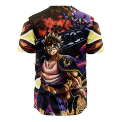 Trippy Asta x Liebe Black Clover Baseball Jersey Without Piping