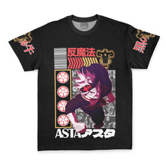 Asta V2 Black Clover Streetwear T-Shirt