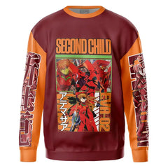 Asuka Langley Sohryu x Eva 02 Eva Streetwear Sweatshirt