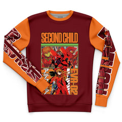 Asuka Langley Sohryu x Eva 02 Eva Streetwear Sweatshirt