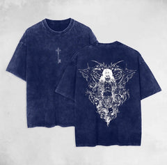 "Ymir Fritz the Founding Titan Attack on Titan" Vintage Washed Oversized T-Shirt -