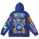 Blue Ranger Mighty Morphin Power Rangers Streetwear Hoodie