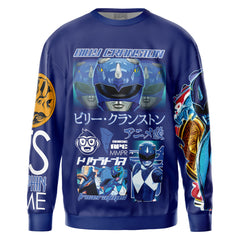 Blue Ranger Mighty Morphin Power Rangers Streetwear Sweatshirt