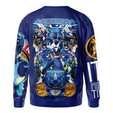 Blue Ranger Mighty Morphin Power Rangers Streetwear Sweatshirt