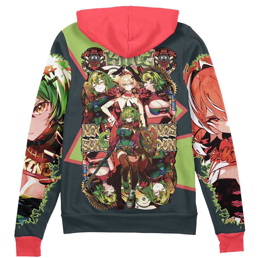 Caesar King Zenless Zone Zero Streetwear Zip Hoodie Jacket