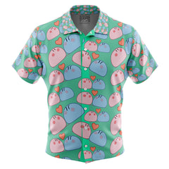 Dango Daikazoku Clannad Button Up Hawaiian Shirt