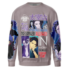 Osamu Dazai No Longer Allowed in Another World Streetwear Sweatshirt