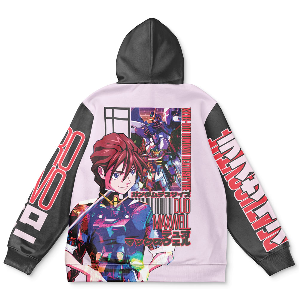 Deathscythe x Duo Maxwell Gundam Wing Endless Waltz Streetwear Hoodie