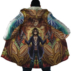 Trippy Eren Yeager Timeskip Attack on Titan Dream Cloak Coat