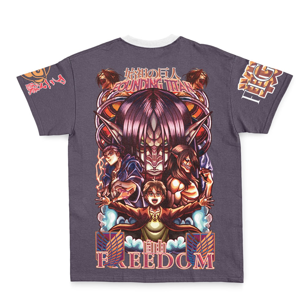 Eren Yeager Story Attack on Titan Streetwear T-Shirt