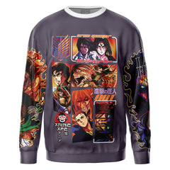 Eren Yeager Story Attack on Titan Streetwear Sweatshirt