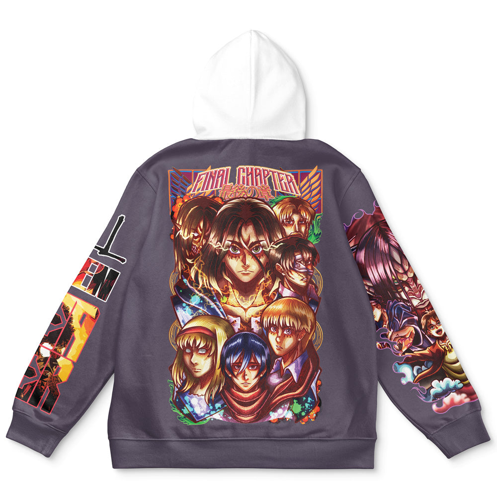 Final Chapter Attack on Titan Streetwear Hoodie