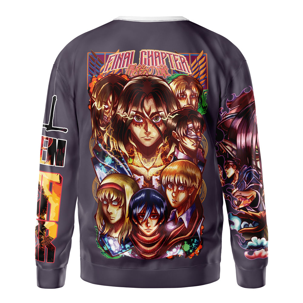 Final Chapter Attack on Titan Streetwear Sweatshirt
