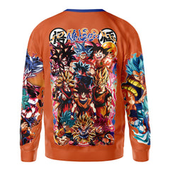 Son Goku V2 Dragon Ball Z Streetwear Sweatshirt