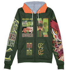 Gon Freecss V2 Hunter x Hunter Streetwear Zip Hoodie Jacket