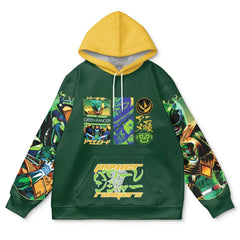 Green Ranger Mighty Morphin Power Rangers Streetwear Hoodie