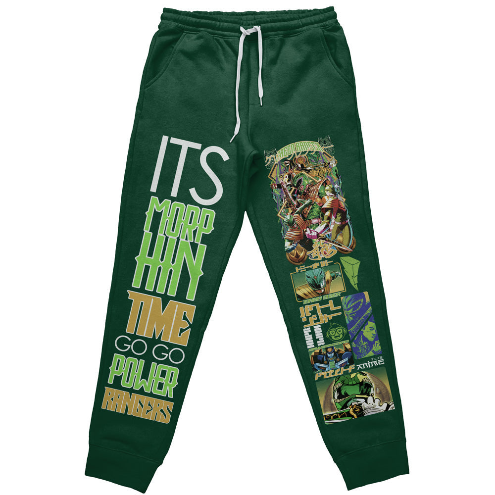 Green Ranger Mighty Morphin Power Rangers Streetwear Sweatpants