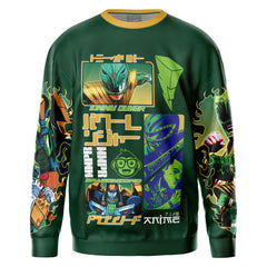 Green Ranger Mighty Morphin Power Rangers Streetwear Sweatshirt