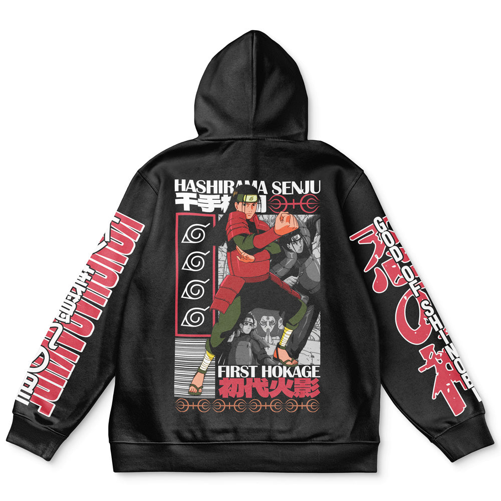 Hashirama Senju Shippuden Streetwear Hoodie