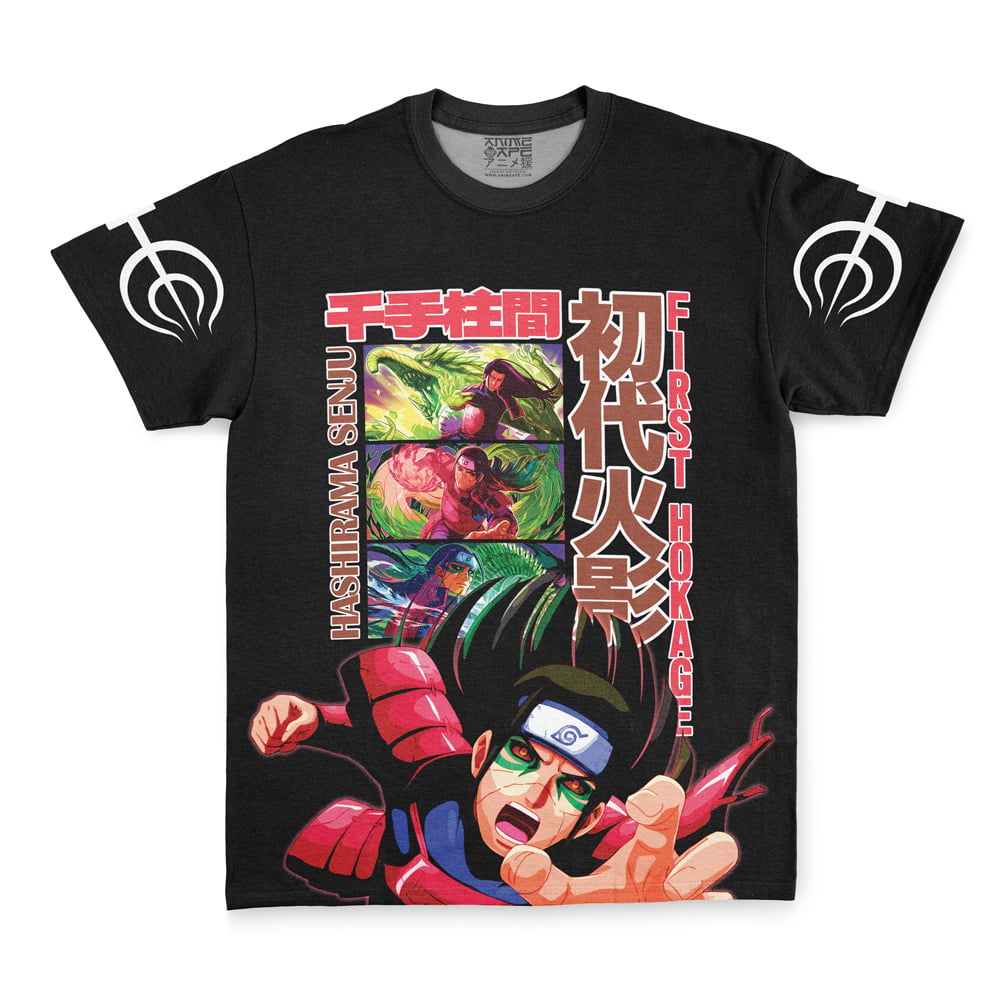 Hashirama Senju V2 Shippuden Streetwear T-Shirt