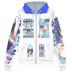 Hestia DanMachi Streetwear Zip Hoodie Jacket