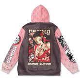 Kitsukai "Nezuko (Fox Mask)" Demon Slayer: Kimetsu no Yaiba Streetwear Hoodie