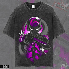 Kitsukai Frieza DBZ Pump Cover Oversized Vintage Wash Heavyweight Tee