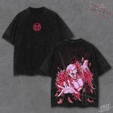 Kitsukai Doflamingo Puppet Master One Piece Dressrosa Vintage Wash Heavyweight Graphic Tee Pump Cover