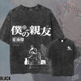 Kitsukai Oversized Vintage Wash Tee_ Suguru Geto JJK Anime Print