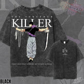 Kitsukai Toji Fushiguro Sorcerer Killer Pump Cover Inverted Spear of Heaven Oversized Vintage Wash Heavyweight Tee