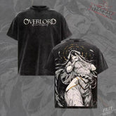 Kitsukai Dark Guardian Anime Shirt, Washed Black Gothic Manga Tee, Fantasy Villain Streetwear