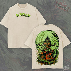 Kitsukai Broly Legendary Super Saiyan Rage Heavyweight Graphic Tee Pump Cover