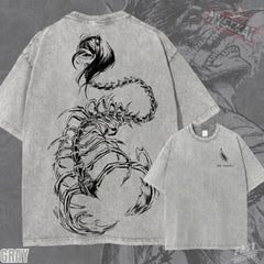 Kitsukai Eren Yeager Founding Titan Graphic Tee – Vintage Wash Oversized Cotton Shirt