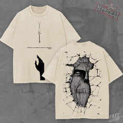 Kitsukai Eren Basement Key Wall Titan Heavyweight Graphic Tee Pump Cover