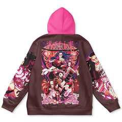 Kitsukai "Nezuko Kamado (Demon Form)" Demon Slayer Streetwear Hoodie