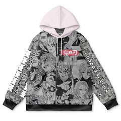 Kitsukai "Tengen Uzui (Sound Hashira)" Demon Slayer Streetwear Hoodie