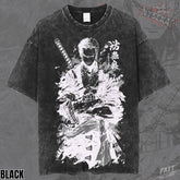 Kitsukai Roronoa Zoro Swordsman Pump Cover Oversized Vintage Wash Heavyweight Graphic Tee