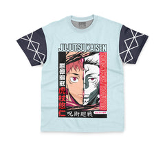 Itadori Yuuji x Ryomen Sukuna Jujutsu Kaisen Streetwear T-Shirt