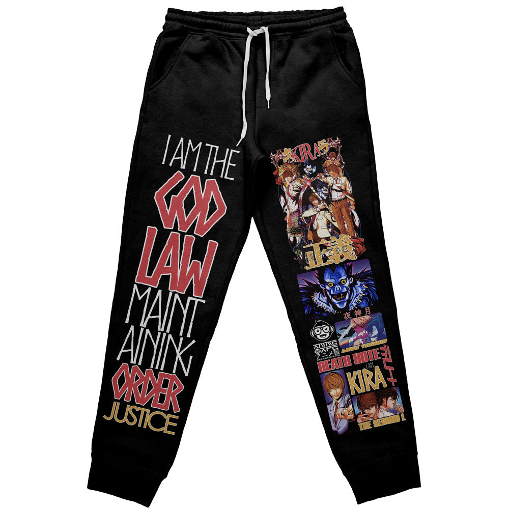 Light Yagami V2 Death Note Streetwear Sweatpants