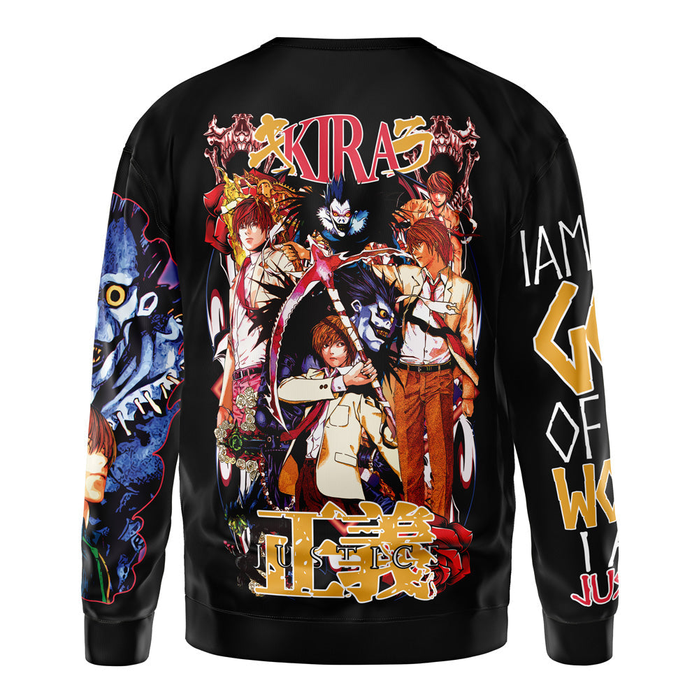 Light Yagami V2 Death Note Streetwear Sweatshirt