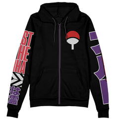 Uchiha Madara Shippuden Streetwear Zip Hoodie Jacket