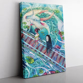 Mythical Spirited Away Studio Ghibli Canvas Print Wall Art