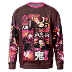 Kamado Nezuko V2 Demon Slayer Streetwear Sweatshirt