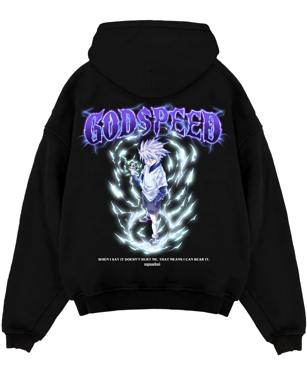 Killua X Godspeed - Hunter X Hunter Hoodie V1