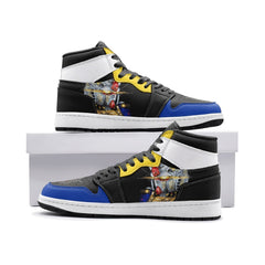Scribble RX-78 Gundam Mid 1" Basketball Shoes