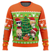 Chibi Chainsaw Man Ugly Christmas Sweater