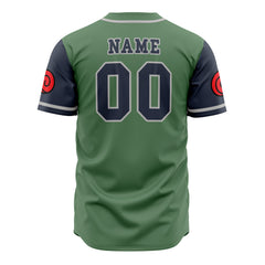 Personalized Konoha Jonin Shippuden Baseball Jersey