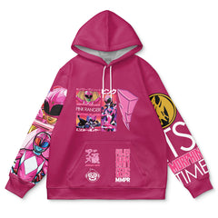 Pink Ranger Mighty Morphin Power Rangers Streetwear Hoodie